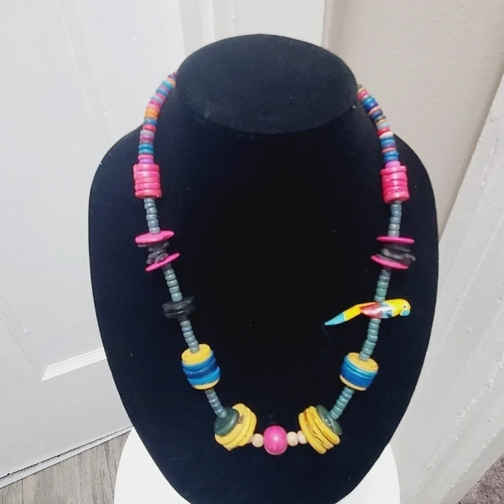 Multicolor Vacation Beaded Necklace. 🌴